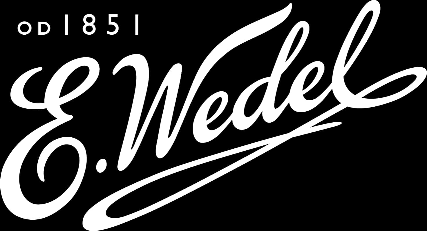 Logotyp marki E.Wedel - klient AM Management - logotyp klienta